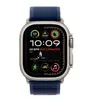 Apple Watch Ultra 2 49 mm BoÃ®tier titane naturel Boucle Trail S/M bleu [Wi-Fi + Cellulaire]