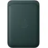 APPLE iPhone - Portefeuille FineWoven avec MagSafe - Dark Green