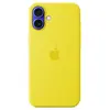 APPLE iPhone 16 Plus - Coque en silicone avec MagSafe - Star Fruit