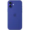 APPLE iPhone 16 Plus - Coque en silicone avec MagSafe - Ultramarine