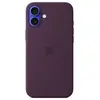 APPLE iPhone 16 Plus - Coque en silicone avec MagSafe - Plum