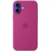 APPLE iPhone 16 Plus - Coque en silicone avec MagSafe - Fuchsia