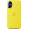 Apple Coque en Silicone avec MagSafe pour iPhone 16 - Carambole        