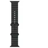Apple Bracelet Océan Noir 49 mm - Finition Titane Noir