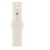 Bracelet Sport Apple pour Apple Watch 40 mm Lumière stellaire Taille S/M