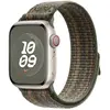 Apple Boucle Sport Nike Séquoia/Orange pour Apple Watch - Taille 41.mm