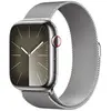 Apple watch 9 cell 45mm edelst. Silber milanese loop MRMQ3QF/A