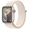 Apple Watch Series 9 4G 41mm Aluminium lumière stellaire, Boucle Sport