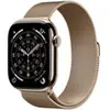 Montre connectée APPLE WATCH 46mm Tit Or Milanais Serie 11 M/L Cellul