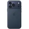 Coque iPhone 17 Pro Max Tissage technique avec MagSafe - Bleu
