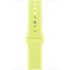 Bracelet Apple MFGW4ZM/A Sport Jaune Néon Fluoroélastomère M/L 46mm