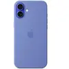 Apple Coque en silicone compatible MagSafe Periwinkle pour iPhone 16 Plus