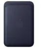 Apple - Porte-Cartes  Tissage Fin Magsafe Marine