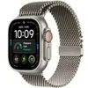 Apple Watch - Montre Connectée  49mm Tit Naturel Milanais Ultra 4 M Ce...