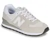 New Balance 574 Homme Baskets Mode Gris Blanc - 44 1/2