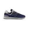New Balance Homme NB 574 Sneakers, Bleu (Navy Blue EVN), 45 EU