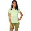 Maillot manches courtes new balance impact run vert femme