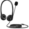 HP HP G2 - Micro-casque - sur-oreille - filaire - jack 3,5mm - noir ombré