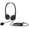Micro-casque HP G2 428K6AA - Stéréo - Noir - Sur-oreille - Filaire - USB