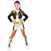 Costume de guerrière K-Pop classique Rumi Golden pour filles