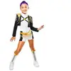 Kpop Demon Hunters - Deguisement Rumi Golden Deluxe Taille S Pour Enfa...