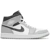 Air Jordan 1 Mid Light Smoke Grey Anthracite 
