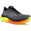 Chaussures Saucony Triumph 23 gris foncé jaune néon orange - 42.5