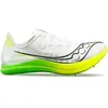 Saucony Terminal VT Spikes - Blanc , Jaunes Fluo, Pointure 44.5