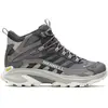 Merrell - Moab Speed 2 Mid GORE-TEX® Wide Width - Gris - Taille 40 W