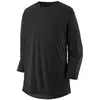 Patagonia Merino Blend 3/4 Sleeve Long Sleeve Jersey noir M