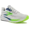 Chaussure de running Homme, Brooks Ghost 17 gris et vert