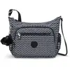 Kipling Sac Bandoulière Gabbie S Signature Print Imprimé Petit Femme 100% Recycled Polyester