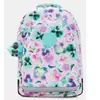 Kipling Sac À Dos Class Room Aqua Blossom Imprimé Grand Femme 100% Recycled Polyester