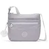 Kipling ARTO Sac à bandoulière de taille moyenne, Tender Grey (Gris)