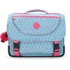 Kipling PREPPY Cartable de taille moyenne, Dreamy Geo C (Bleu)