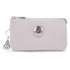 Kipling Pochette Creativity L Gleam Silver Argenté Grand Femme 72% Pol...