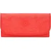 Kipling Portefeuille Money Land Almost Coral Rose Grand Femme 56% Recycled Polyamide, 44% Polyamide
