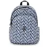 Kipling Sac À Dos Delia Curious Leopard Imprimé Moyen Femme 100% Recyc...