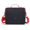 Kipling Pochette New Kichirou Iron Letter Fun Bleu Grand Femme 100% Polyamide