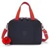 Kipling Pochette Miyo Iron Letter Fun Bleu Grand Femme 100% Polyamide
