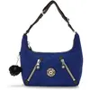 Kipling Sac D'épaule Nikki Rapid Navy Bleu Petit Femme 56% Recycled Polyamide, 44% Polyamide