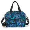 Kipling Pochette Miyo Blue Monkey Fun Imprimé Grand Femme 100% Recycled Polyester
