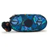 Kipling Pochette Duobox Blue Monkey Fun Imprimé Standard Femme 100% Recycled Polyester