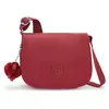 Kipling Sac Bandoulière Loreen M Funky Red Rouge Standard Femme 56% Recycled Polyamide, 44% Polyamide