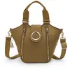 Kipling Sac D'épaule Recicely S Dry Laurel Spice Vert Petit Femme 100% Polyamide