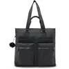 Kipling Fourre Tout India Black Noir Grand Femme 100% Polyamide