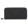 Kipling Portefeuille Money World Black Noir Grand Femme 100% Polyamide