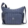 Kipling Sac Bandoulière Gabb S Signature Denim Imprimé Standard Femme 100% Cotton