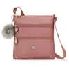 Kipling Sac Bandoulière Keiko Metallic Maple Rose Petit Femme 100% Pol...