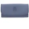 Kipling Portefeuille Money Land Blue Lover Bleu Grand Femme 56% Recycled Polyamide, 44% Polyamide